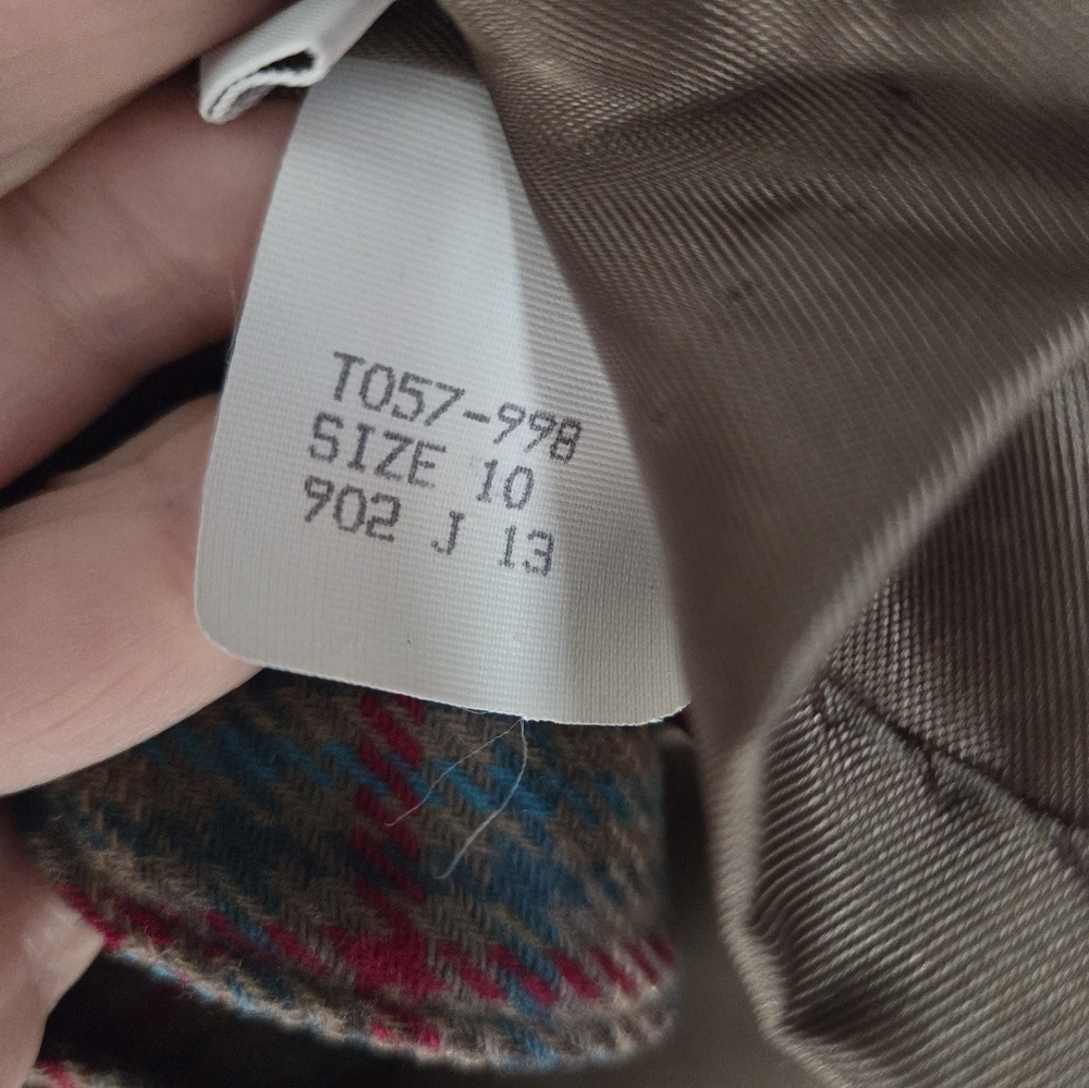 Pendleton Houndstooth Blazer Wool Blazer Jacket V… - image 3